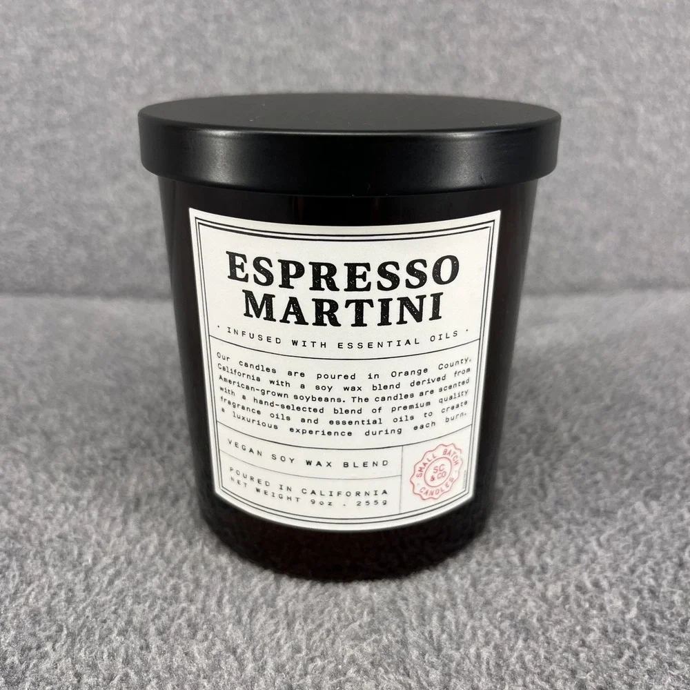 LEOBEN CO Espresso Martini Aromas Collection 9 oz Vegan Soy Wax Candle‎